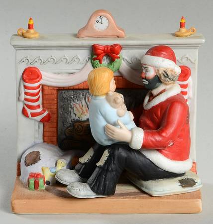 Emmett Kelly Jr Miniature Spirit Of Christmas Ii - Boxed