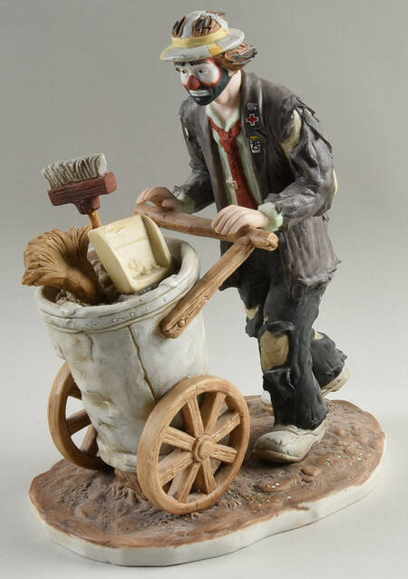 Emmett Kelly Jr-Professionals After The Parade - No Box