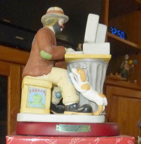 Emmett Kelly Jr-Professionals Computer Whiz With Dog - Boxed