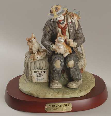 Emmett Kelly Jr-Professionals Kittens For Sale - Boxed