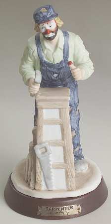 Emmett Kelly Jr-Professionals Carpenter - Boxed