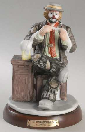 Emmett Kelly Jr-Professionals Stockbroker - Boxed