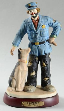 Emmett Kelly Jr-Professionals Policeman With Dog - Boxed