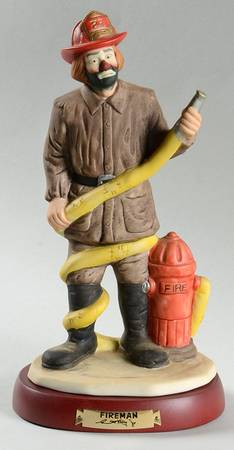 Emmett Kelly Jr-Professionals Fireman - No Box