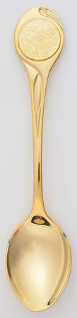 Twelve Days of Christmas-Gold Three French Hens - No Box