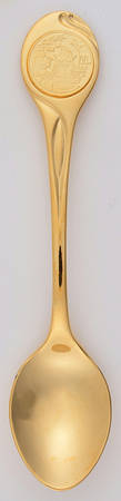 Twelve Days of Christmas-Gold Ten Pipers Piping - No Box