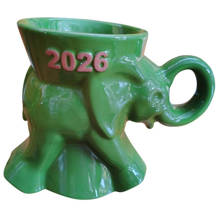 Political Mugs Republican-Gop 2026 Gop - Clover - No Box