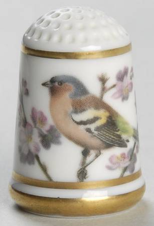 Garden Birds Thimble Collection Chaffinch - No Box