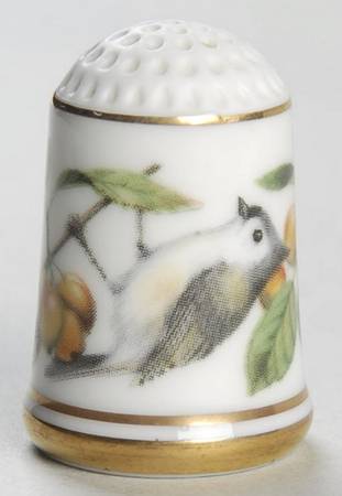 Garden Birds Thimble Collection Tufted Titmouse - No Box