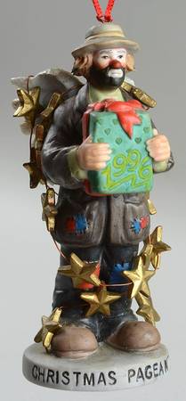 Emmett Kelly Jr Ornaments Christmas Pageant - Boxed