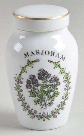 Gloria Vanderbilt Spice Jars Marjoram - Spice Jar Set-Ind Jar-Motif 7