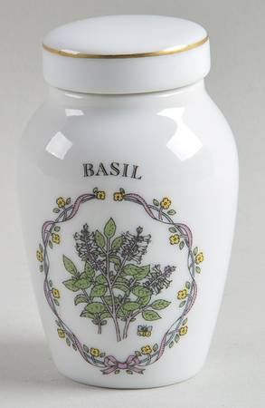 Gloria Vanderbilt Spice Jars Basil - Spice Jar Set-Ind Jar-Motif 18
