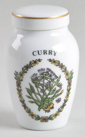 Gloria Vanderbilt Spice Jars Curry - Spice Jar Set-Ind Jar-Motif 4
