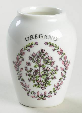Gloria Vanderbilt Spice Jars Oregano-No Lid - Spice Jar-Jar / No Lid-Motif19