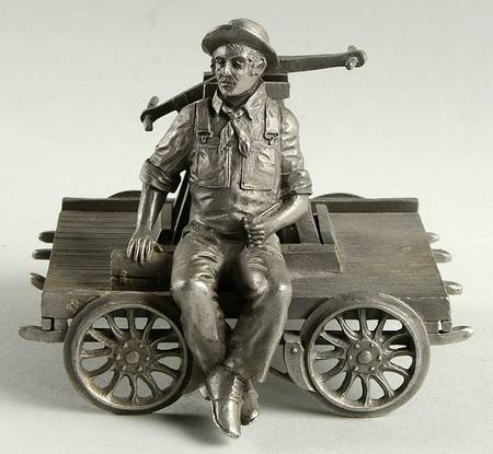 Men & Women Who Built America Railroad Worker - No Box