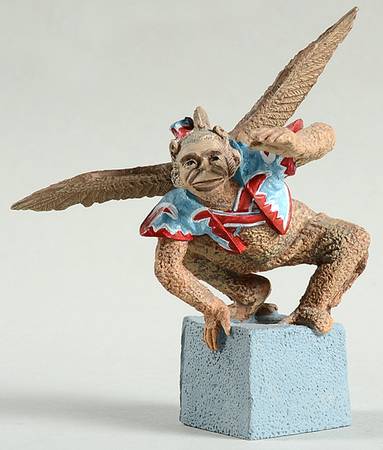 Wizard of Oz Portrait Sculptures Flying Monkey - No Box