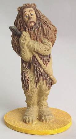 Wizard of Oz Portrait Sculptures Cowardly Lion - No Box