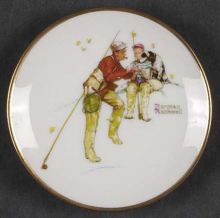 Four Seasons Miniature-Plates Trout Dinner - Boxed