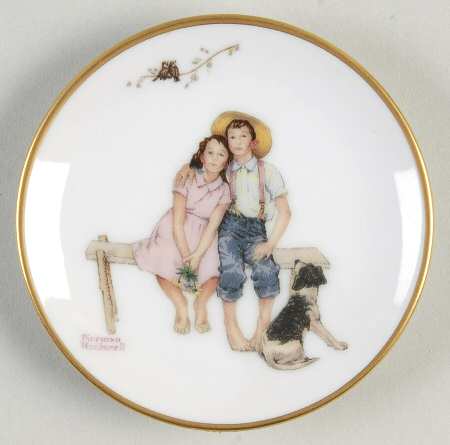 Four Seasons Miniature-Plates Sweet Serenade - Boxed