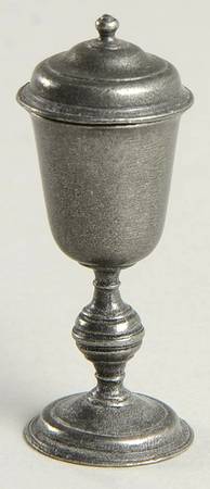 Colonial American Miniatures Covered Chalice By Heyne - No Box