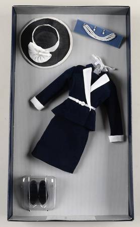 Diana Princess of Wales-Vinyl Ensemble-Blue Suit With Hat - Boxed