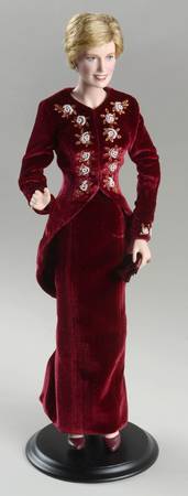 Diana Princess of Wales Porcelain Dolls Princess Of Loveliness - Boxed