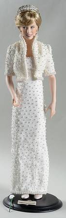 Diana Princess of Wales Porcelain Dolls Diana-Princess Of Wales-Pearl Gown - With Box