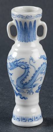 Treasures of The Imperial Dynasties Temple-Blue Dragon Design - No Box