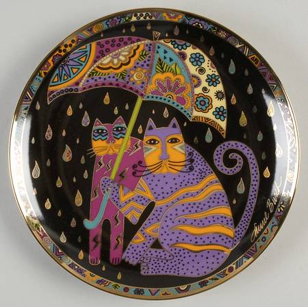 Laurel Burch Contemporary Cats Fair Weather Felines - No Box
