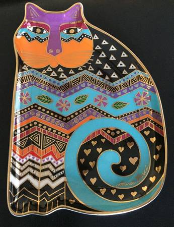 Laurel Burch Fanciful Cats Tapestry Tabbies - No Box