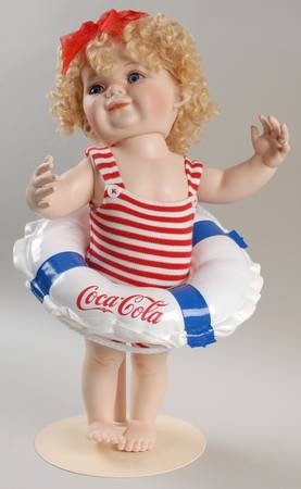 Franklin Mint Dolls Besty-Coca Cola - Boxed