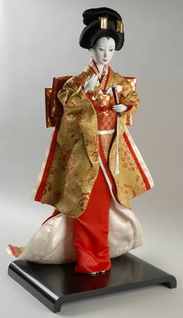 Franklin Mint Dolls Mariko-Japanese Bride - Boxed