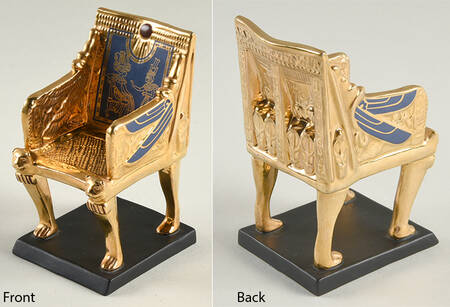 Treasures of King Tut The Golden Throne - No Box