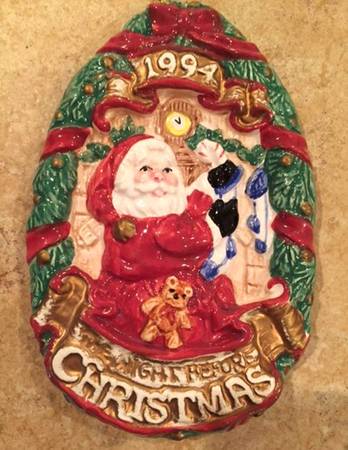 Fitz & Floyd Christmas Ornament The Night Before Christmas - Boxed