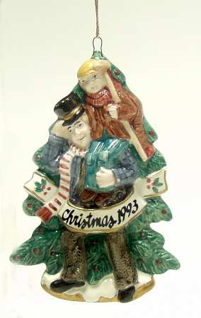 Fitz & Floyd Christmas Ornament A Christmas Carol - Boxed