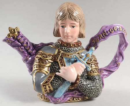 Important Women Teapot Series Joan Of Arc - Boxed