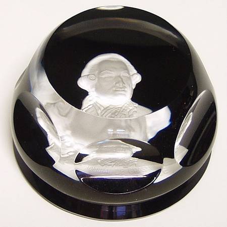 Cameos In Crystal-Bicentennial Admiral Comte De Grasse - No Box