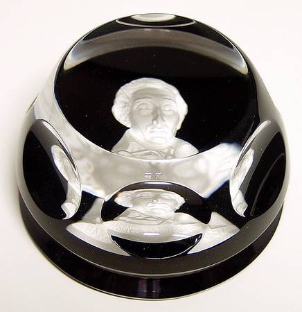 Cameos In Crystal-Bicentennial Baron Charles De Montesquieu - No Box
