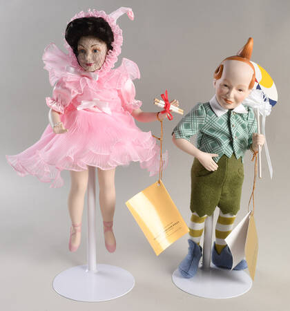 Wizard of Oz Lollipop Boy & Lullaby Girl - Boxed