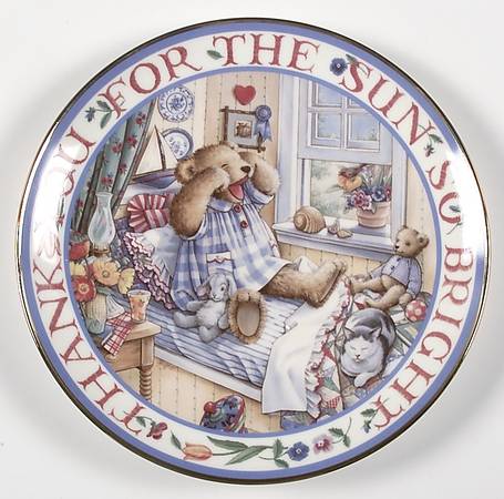 Prayerful Teddy Bears Rise And Shine Teddy - No Box