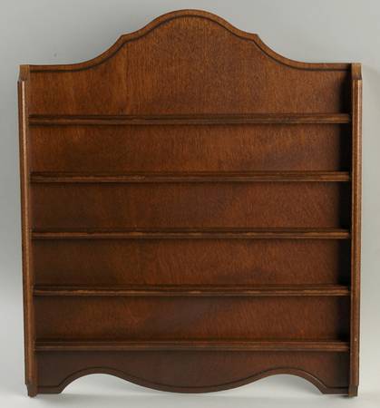Flowers of The Alphabet Wooden Display Rack For Set - No Box