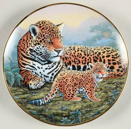 Majestic Cats Jaguar And Cub - No Box