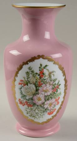 Four Seasons Vase by Franklin Mint