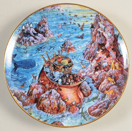 Bibical Scenes By Bill Bell for Franklin Mint A Brand New Day - No Box