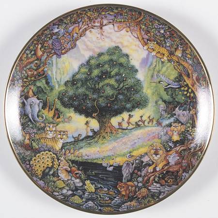 Bibical Scenes By Bill Bell for Franklin Mint Paradise - No Box