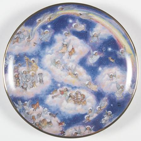 Bibical Scenes By Bill Bell for Franklin Mint Heavenly Days - No Box