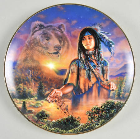 Nature's Eternal Spirit Maiden Of The Mystical Bear - No Box