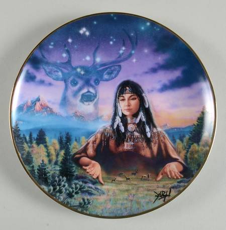Nature's Eternal Spirit Maiden Of The Mystical Deer - No Box