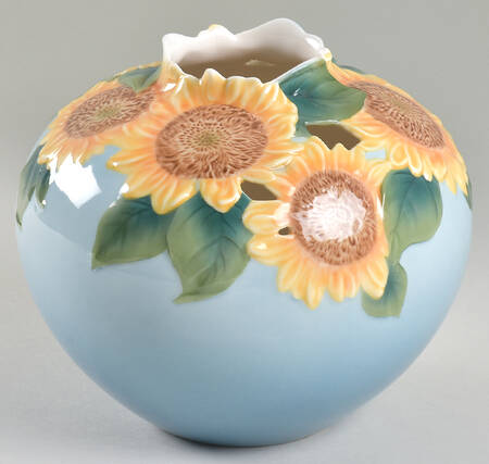 Franz Collection Giftware Sunflower Vase - Boxed