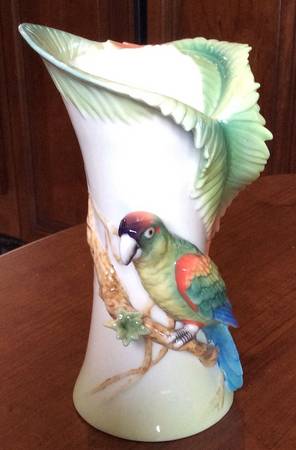 Franz Collection Giftware Amazon Parrot Candleholder - Boxed